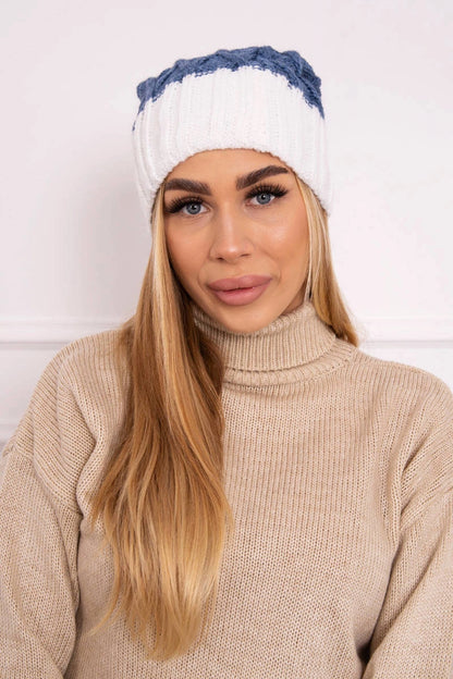 Čapica с fleece Milano K203 džínsy+ecru univerzálne
