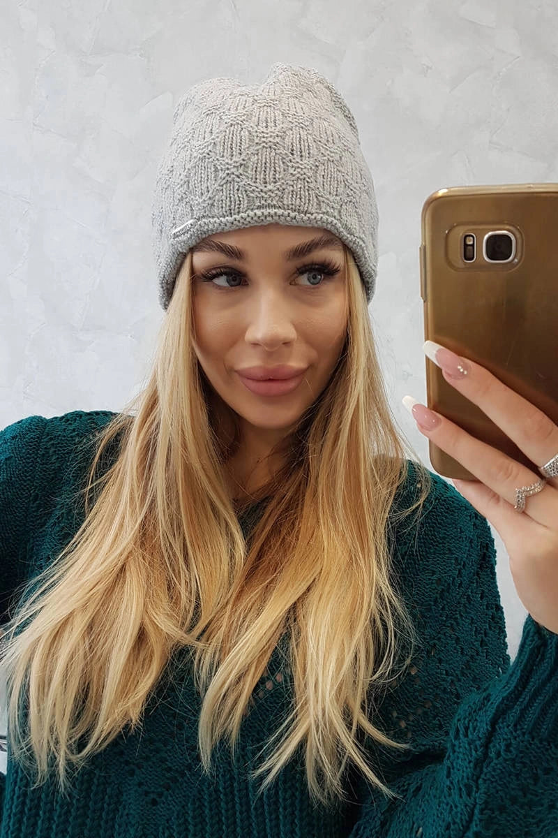 Čapica Agata K222 svetlo šedá univerzálne