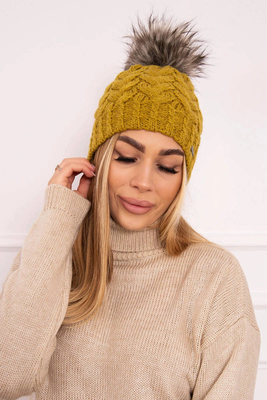 Čapica s fleece Daria K217 kiwi univerzálne