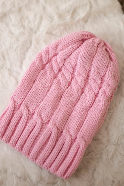 Čapica s fleece Iwona K221 ružová univerzálne