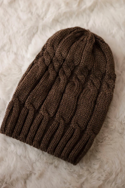 Čapica s fleece Iwona K221 mocca univerzálne