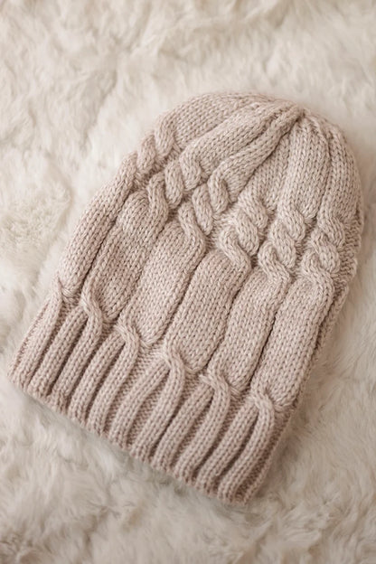 Čapica s fleece Iwona K221 béžová univerzálne