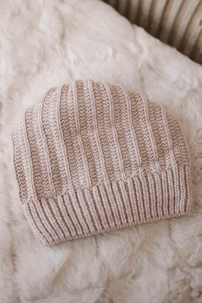 Čapica s fleece Anna K238 béžová univerzálne