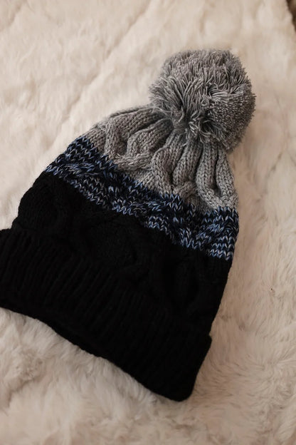 Čapica s fleece Alice K248 čierna+šedá univerzálne