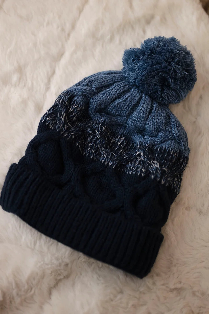Čapica s fleece Alice K248 džínsy+modré univerzálne