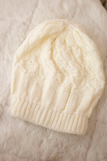 Čapica s fleece Marta K231 ecru univerzálne