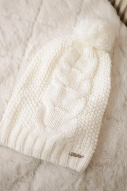 Čapica s fleece Sandra K210 biely univerzálne