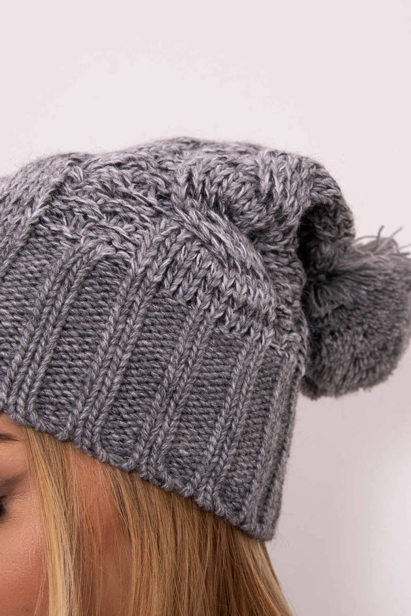 Čapica s fleece Paryż K213 svetlo šedá univerzálne