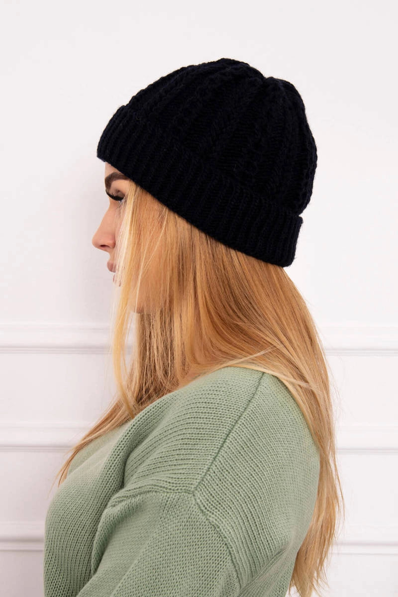 Čapica s fleece Lila K240 námornícka modrá univerzálne