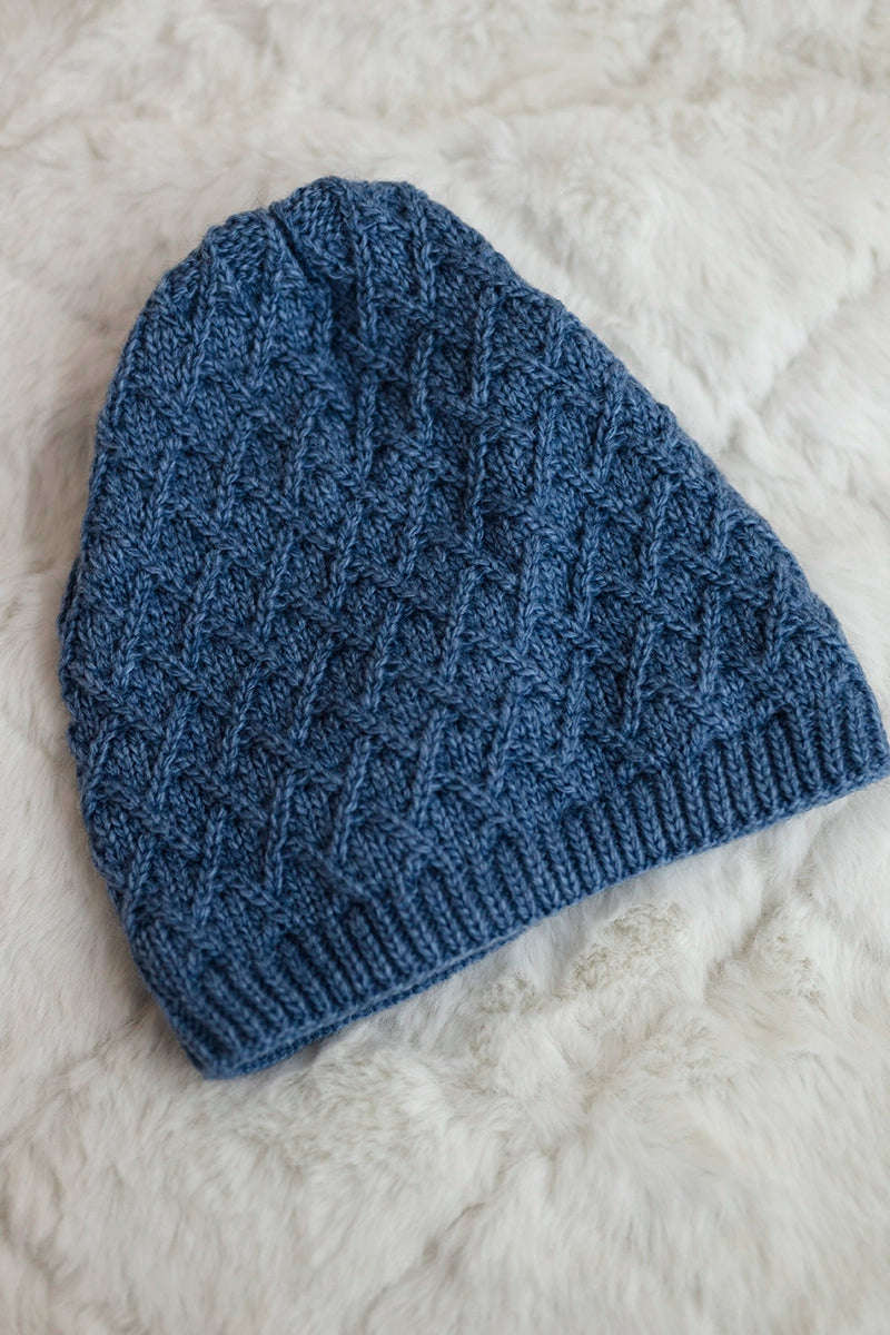 Čapica s fleece Kratka K204 džínsy univerzálne