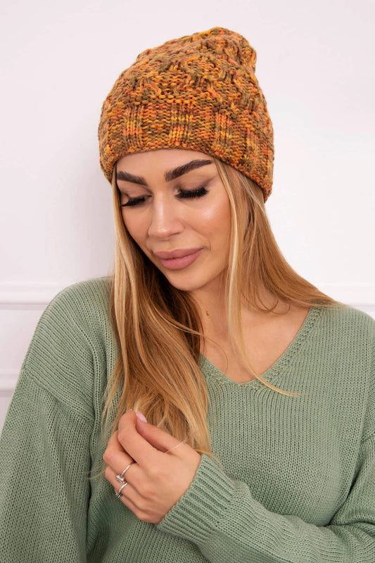Čiapka s otočením nahor Eliza K205 hnedá univerzálne