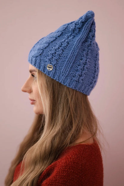 Čapica s fleece Rabbid K237 svetlý denim univerzálne