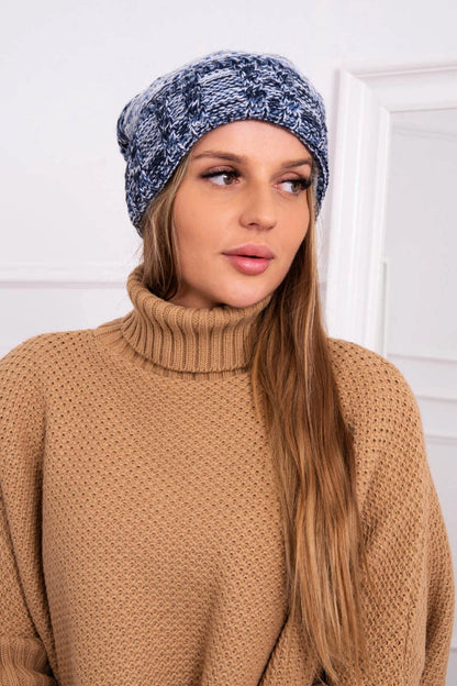 Čapica s fleece Pola K267 čierna+džínsy univerzálne
