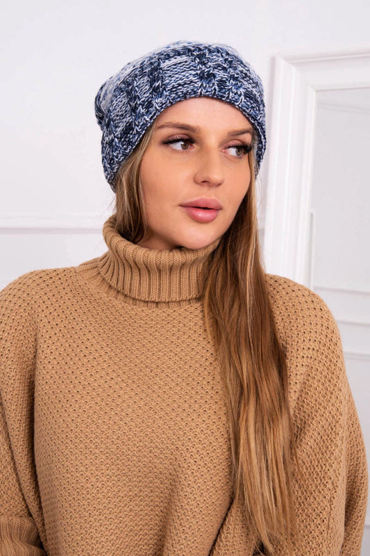 Čapica s fleece Pola K267 čierna+džínsy univerzálne