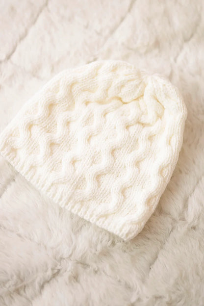 Čapica s fleece Teresa K285 biely univerzálne
