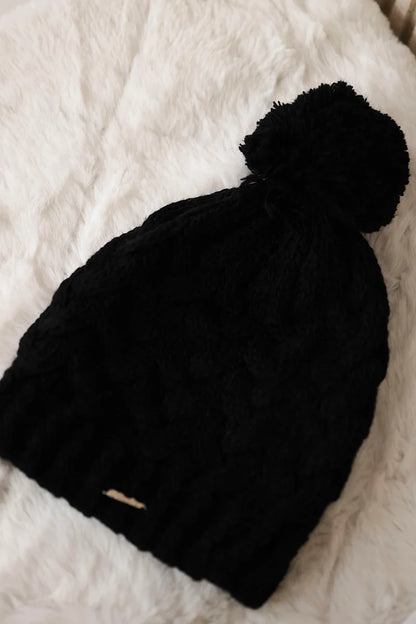 Čapica s fleece Waleria K307 čierna univerzálne
