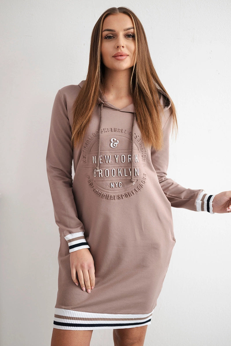 Šaty Brooklyn mocca univerzálne