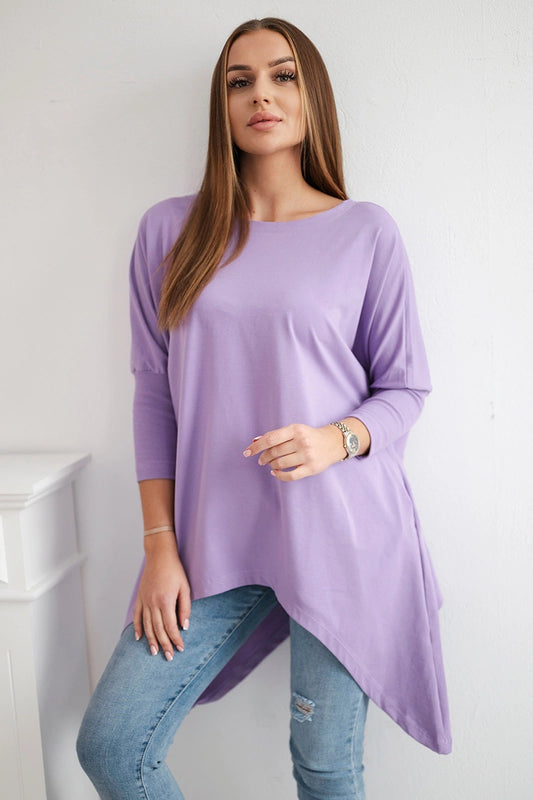 Blúzka oversize fialová univerzálne