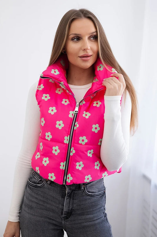 Vesta s malými kvetmi fuchsia univerzálne