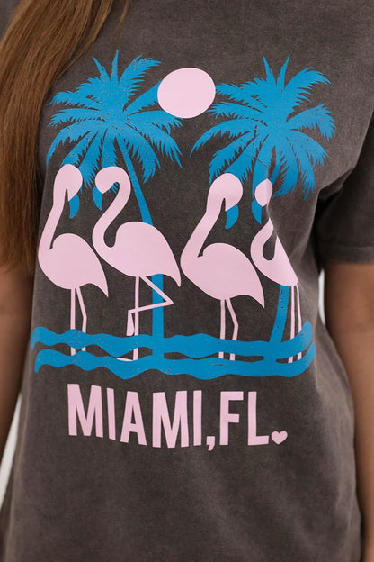 Bavlnená blúzka Miami hnedý univerzálne