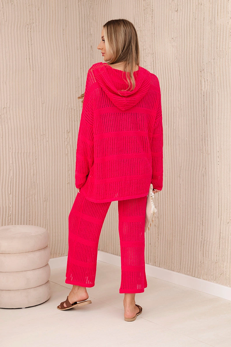 Prelamovaná súprava Rayon fuchsia S