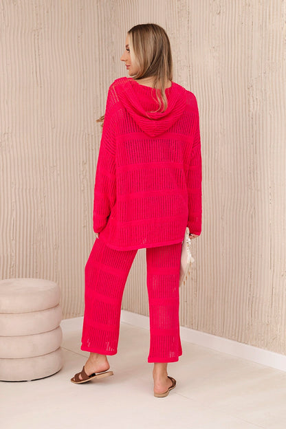 Prelamovaná súprava Rayon fuchsia S